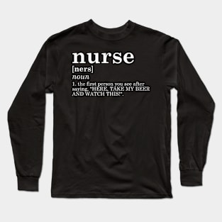 Nurse Appreciation Nursing Rn Long Sleeve T-Shirt